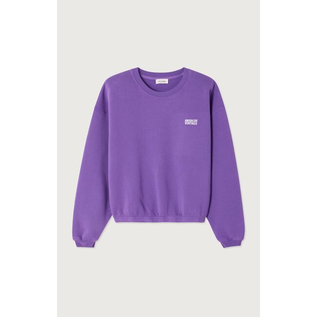 American Vintage IZUBIRD COSMOS VINTAGE SWEAT COURT ML COL ROND