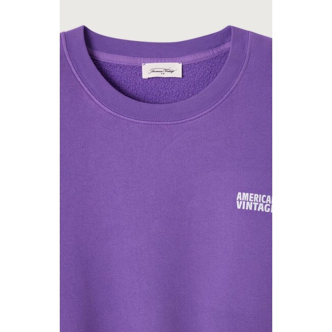 American Vintage IZUBIRD COSMOS VINTAGE SWEAT COURT ML COL ROND