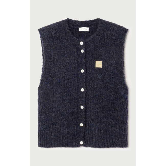 American Vintage EAST NAVY MOULINE