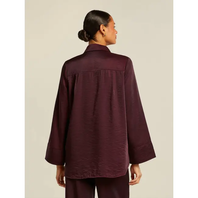 Beaumont SEM Blouse Burgundy