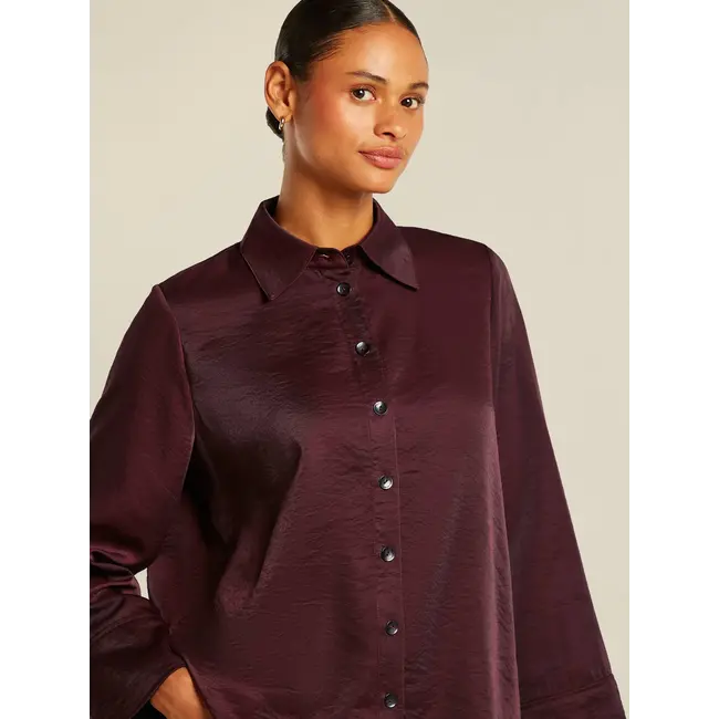 Beaumont SEM Blouse Burgundy