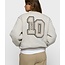 10Days baseball bomber jacket 10 white grey melee