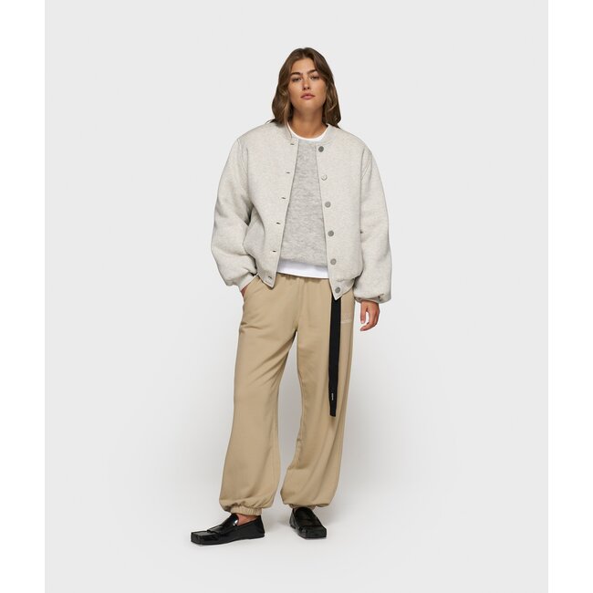 10Days baseball bomber jacket 10 white grey melee