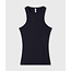 10Days tank top rib terry dark navy