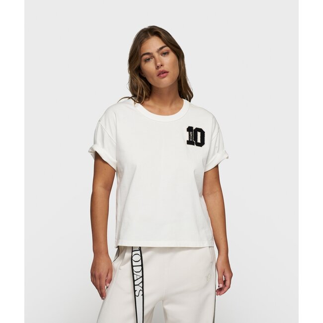 10Days thick cotton tee 10 ecru