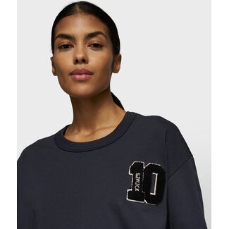 10Days thick cotton tee 10 dark navy