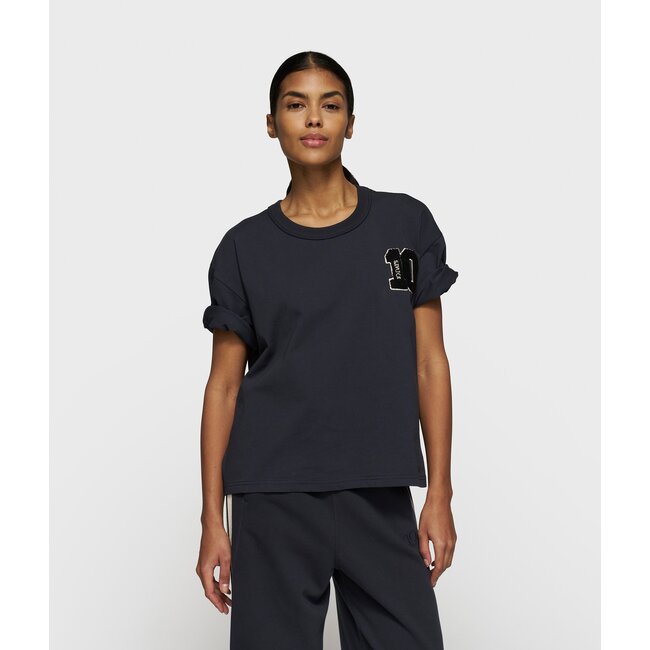 10Days thick cotton tee 10 dark navy