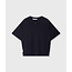 10Days short sleeve sweater patch dark navy