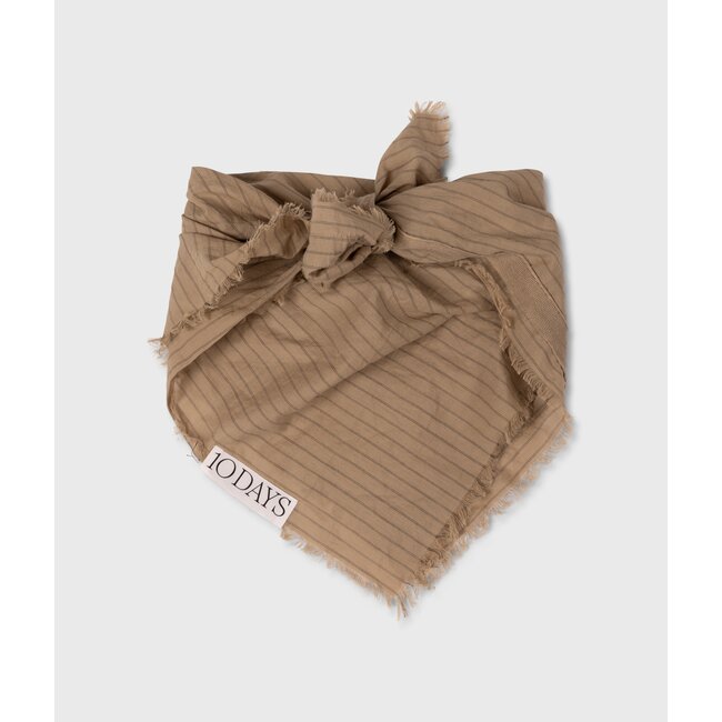 10Days bandana pinstripe earth