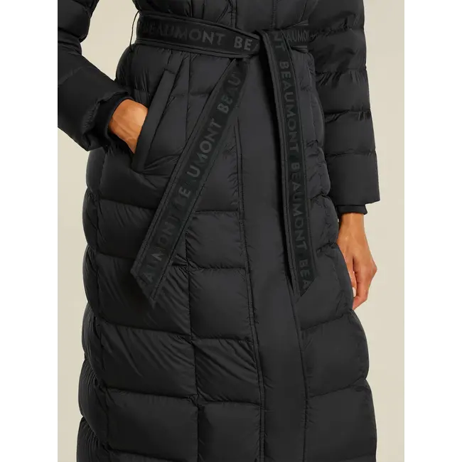 Beaumont VALENTINA long coat Black