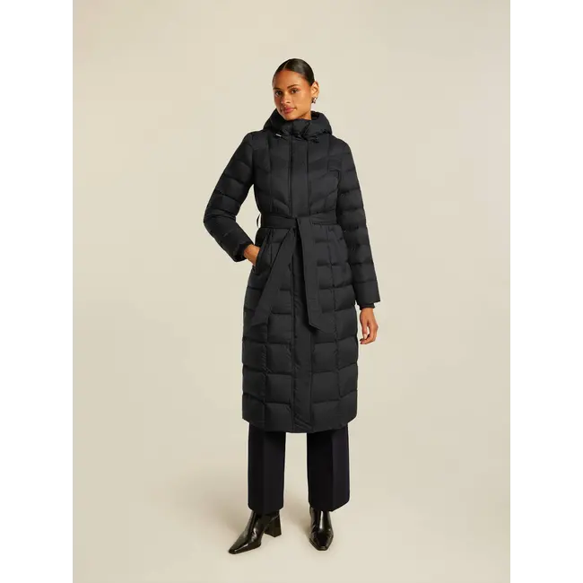 Beaumont VALENTINA long coat Black
