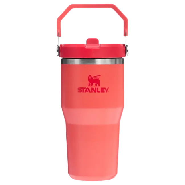 Stanley The IceFlow™ Flip Straw 2.0 Tumbler Hot Coral