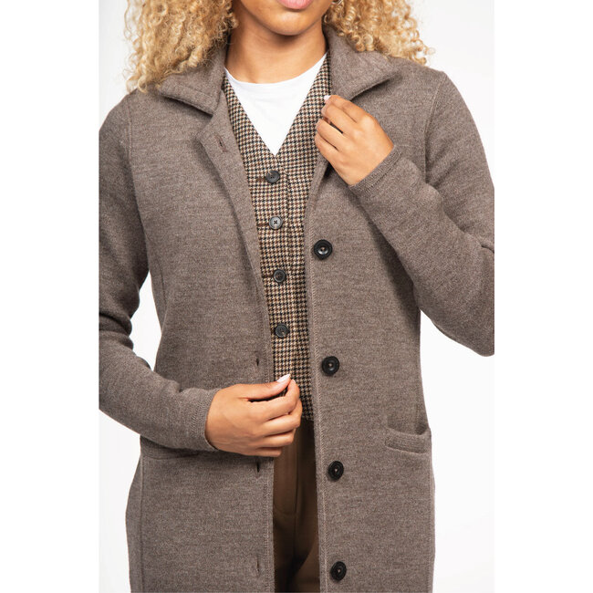 Roosenstein Wolke Meike | Lang vest Bèèhruin UNDYED