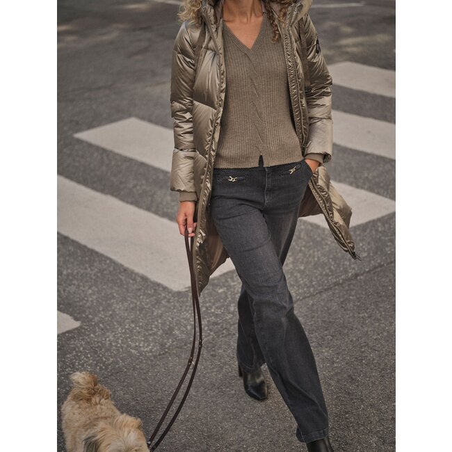 Mos Mosh MMNova Metallic Down Jacket Brindle