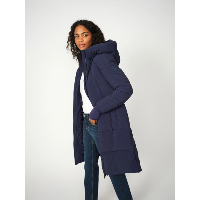 Mos Mosh MMOllie Terma Long Coat Maritime Blue