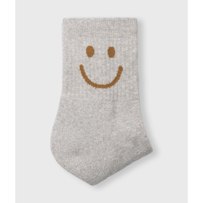 10Days socks smile light grey melee