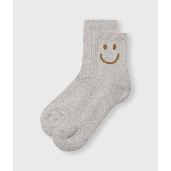 10Days socks smile light grey melee