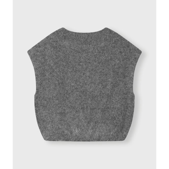 10Days ballon hairy knit top antra melee