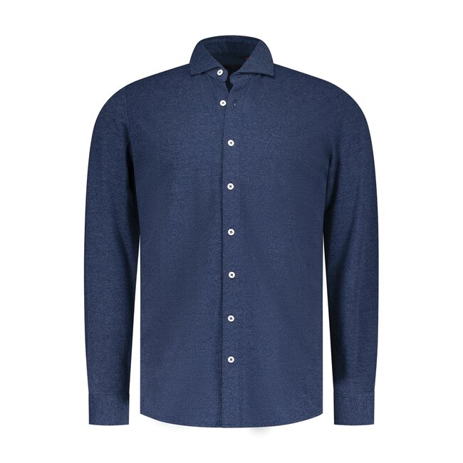 New Zealand Auckland SHIRT LONG SLEEVE NAVY OCEAN MELANGE