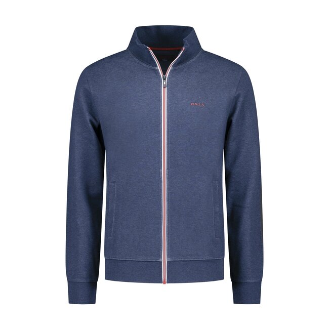 New Zealand Auckland SWEAT CARDIGAN ICON NAVY MELANGE