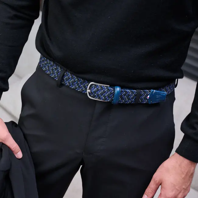 La Bouclé Zurich TRIO Navy Blue Black Grey - Original