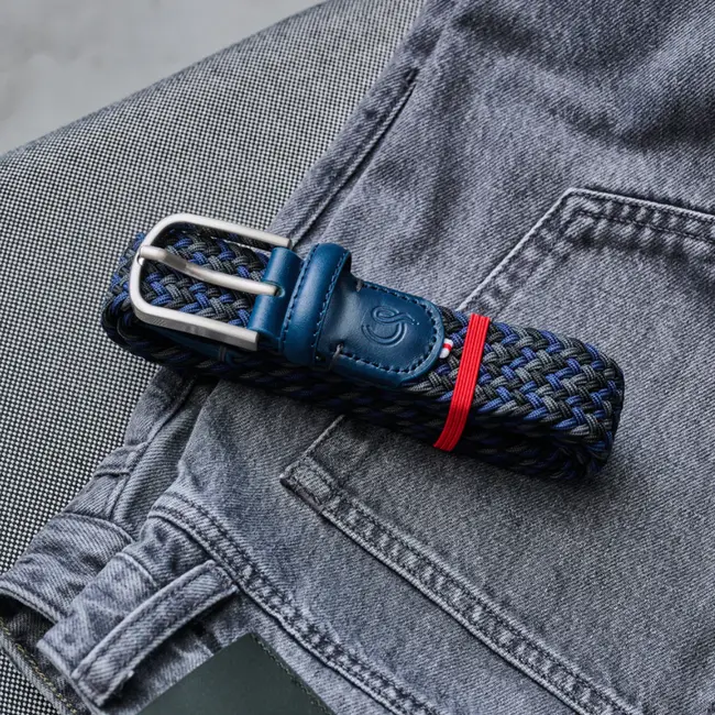 La Bouclé Zurich TRIO Navy Blue Black Grey - Original