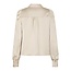 NEO NOIR Rosslyn Heavy Sateen Blouse Champagne