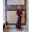 NEO NOIR Rosslyn Heavy Sateen Blouse Burgundy