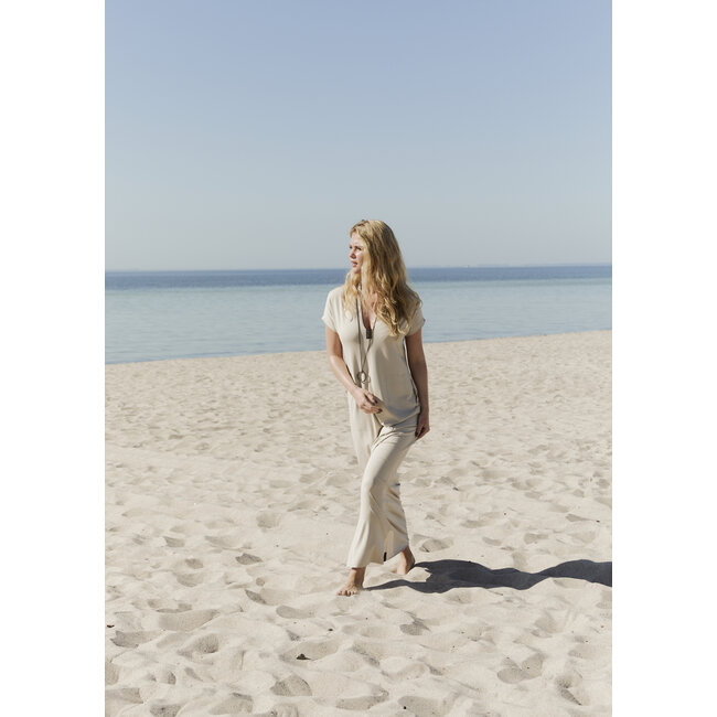 Henriette Steffensen LONG DRESS V -COLLAR KIT 831