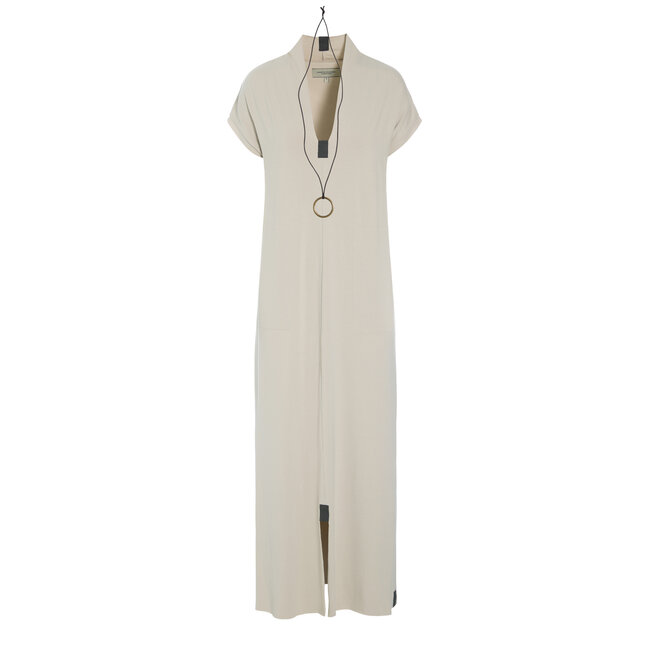 Henriette Steffensen LONG DRESS V -COLLAR KIT 831