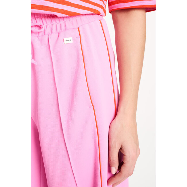 POM TRACKPANTS - Colourblock Cheering Pink Pink