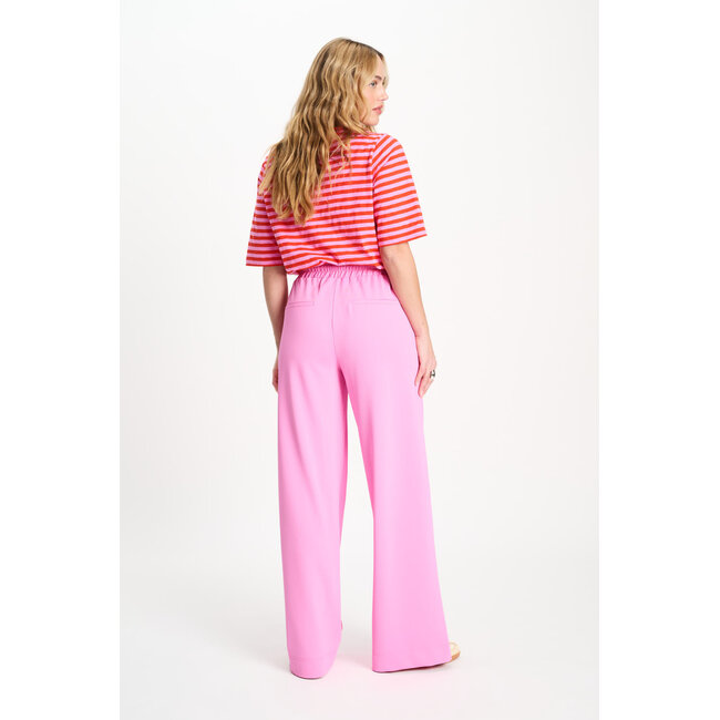 Pom Amsterdam TRACKPANTS - Colourblock Cheering Pink Pink