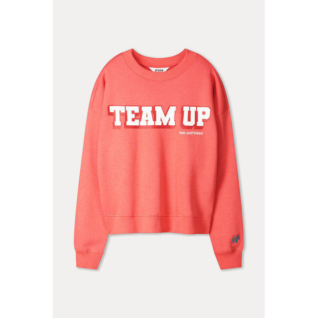 POM SWEATER - Team Up Orange