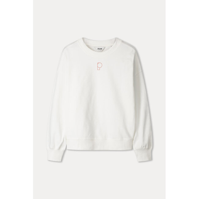 Pom Amsterdam SWEATER - Matchpoint White White