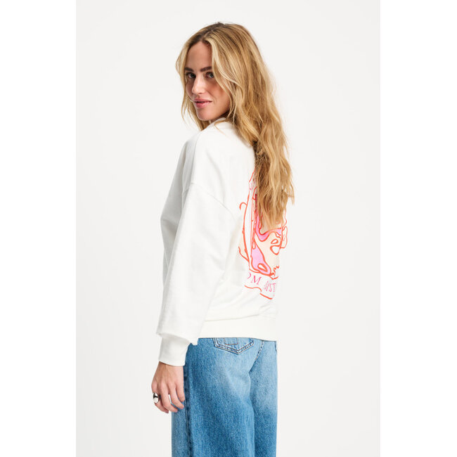 POM SWEATER - Matchpoint White White