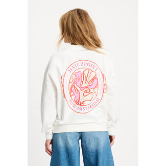 POM SWEATER - Matchpoint White White