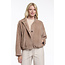 Rino & Pelle Boxy jacket with closure  Rosy brown