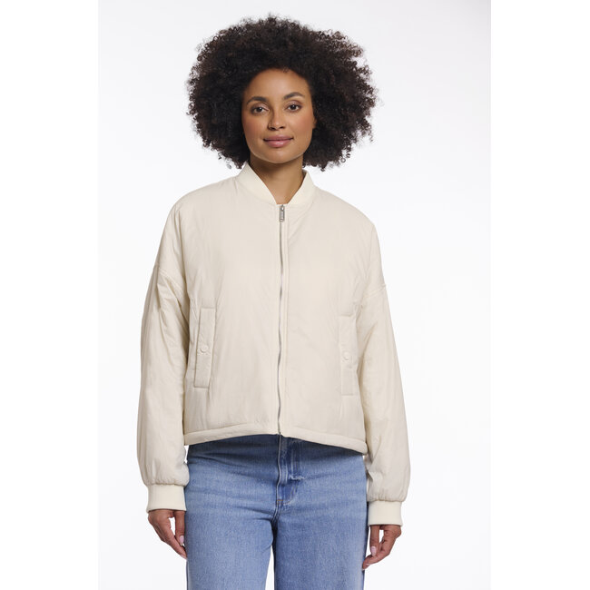 Rino & Pelle Light padded cropped bomber jacket  Birch