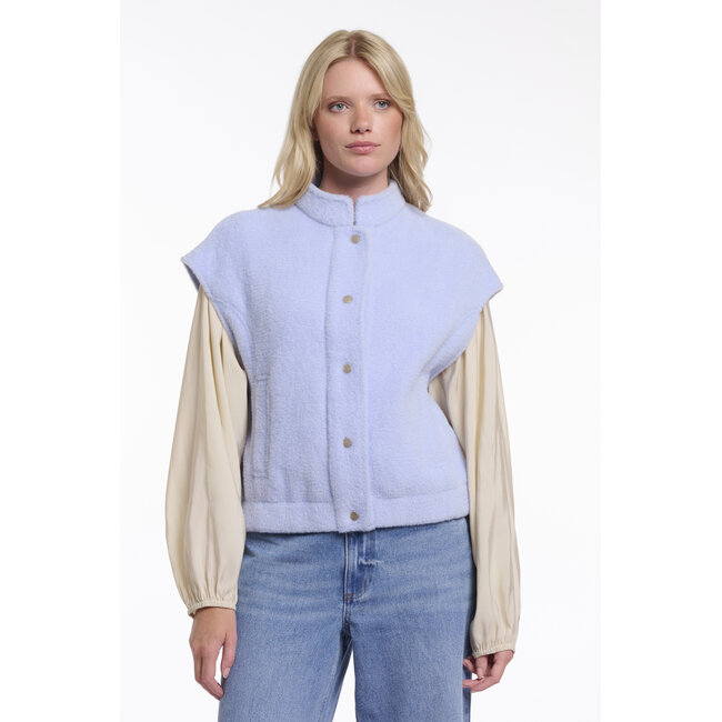 Rino & Pelle Boxy waistcoat  Light blue