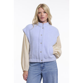 Rino & Pelle Boxy waistcoat  Light blue