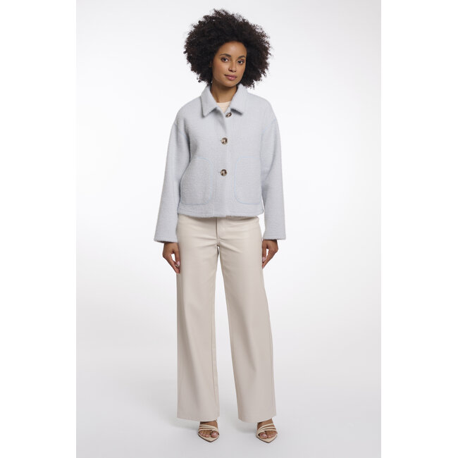 Rino & Pelle Single breasted jacket  Light blue snow