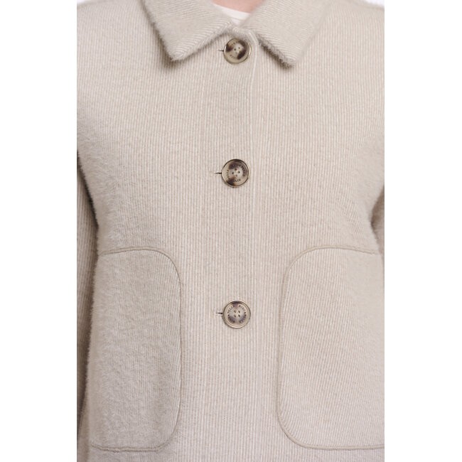 Rino & Pelle Single breasted jacket  Stone snow