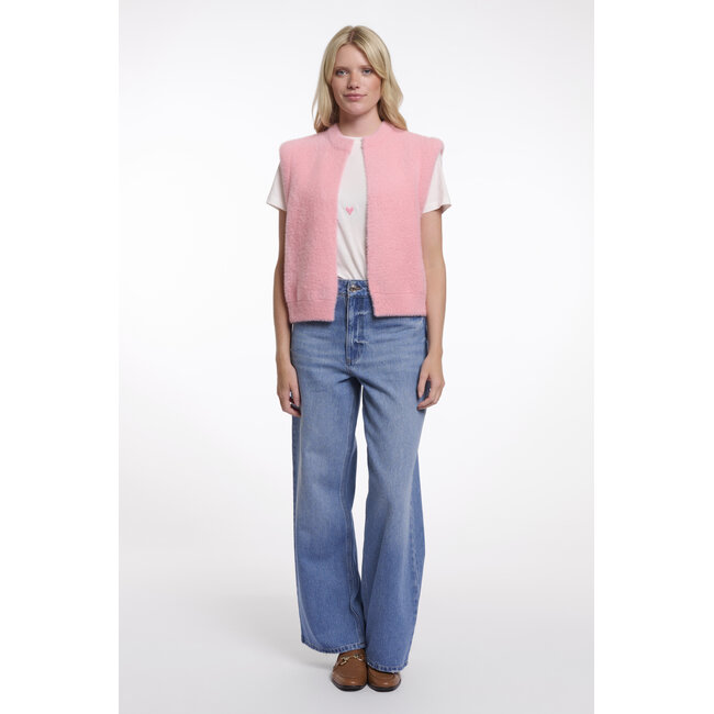 Rino & Pelle Short waistcoat  Cotton candy