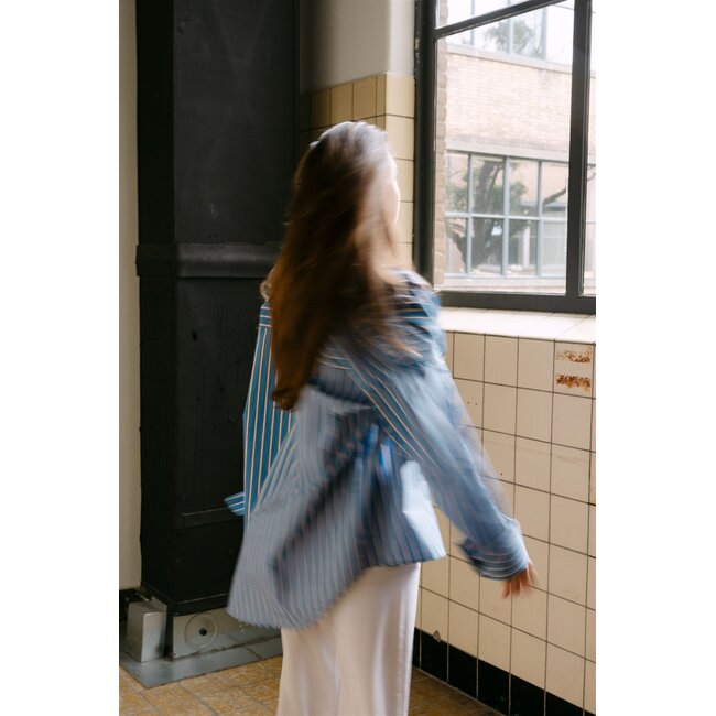 Aimée the Label RhodeS6 Blue stripe