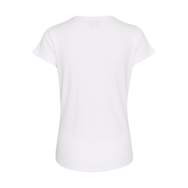 My Essential Wardrobe 09 THE MANDY TEE Bright White