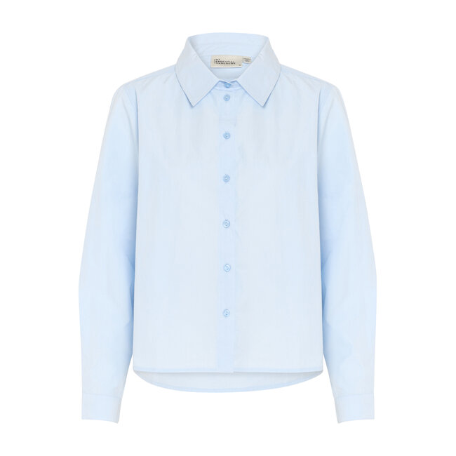 My Essential Wardrobe 02 THE SHIRT Cashmere Blue