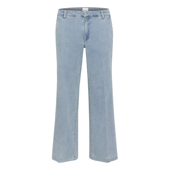 My Essential Wardrobe 30 THE LARA 115 PANT Light Blue Wash