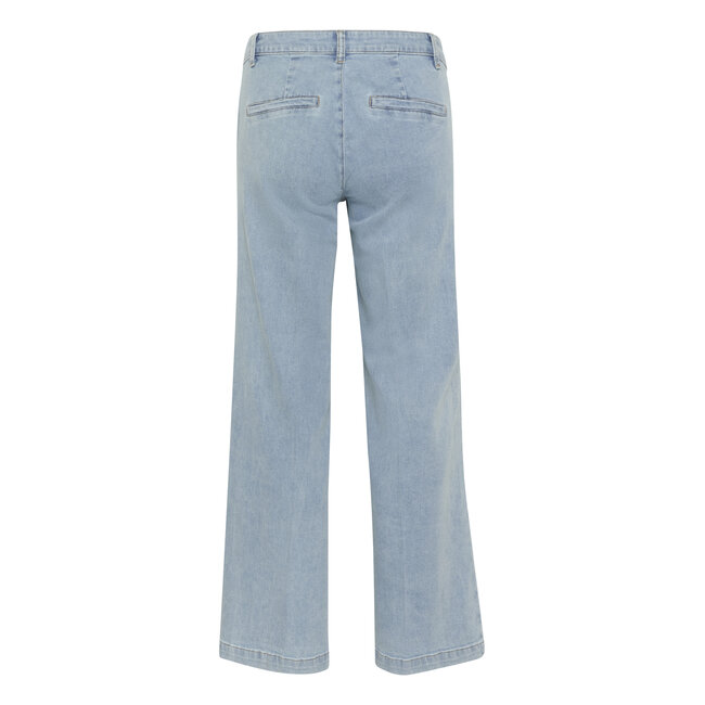 My Essential Wardrobe 30 THE LARA 115 PANT Light Blue Wash