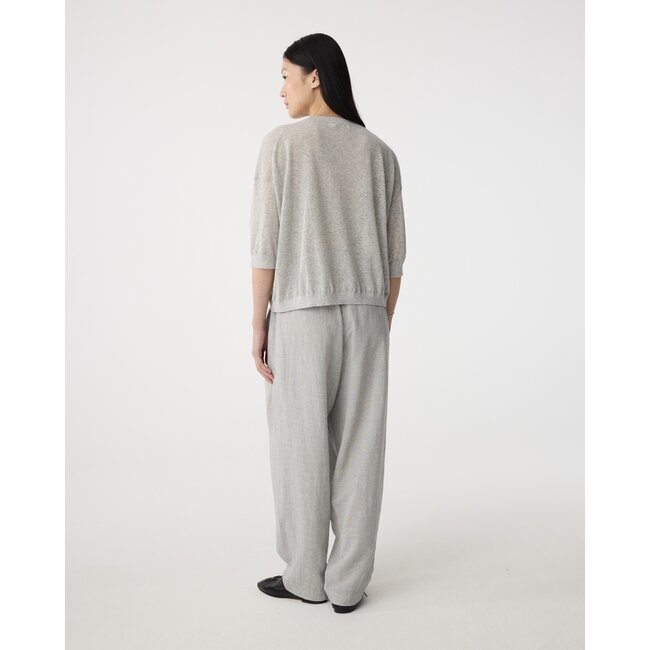 Knit-ted Fanes T shirt Grey Melange