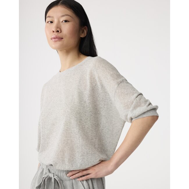 Knit-ted Fanes T shirt Grey Melange